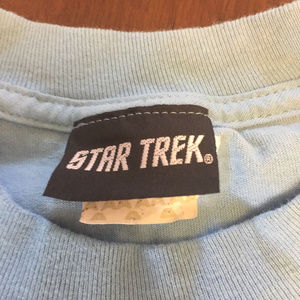 Star Trek Shirts - Star Trek Blue Science Uniform Shirt Medium Star Trek Shirts - Star Trek Blue Science Uniform Shirt Medium